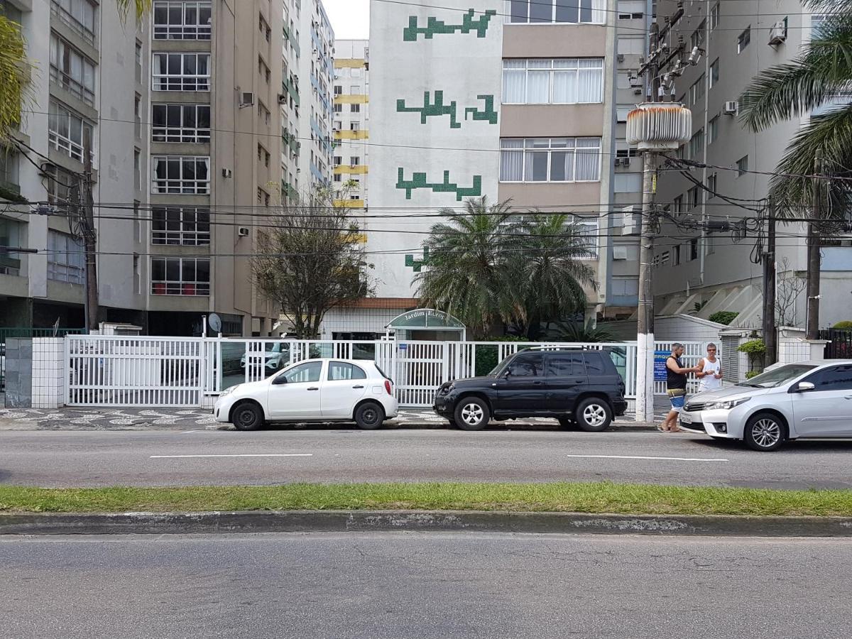 Apartamento Em Frente A Praia Do Embare - Santos Exterior foto